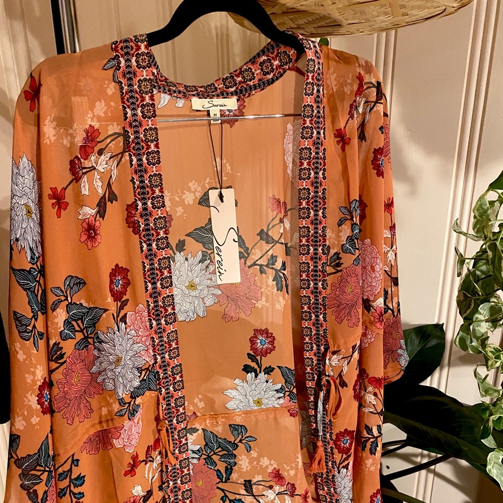 Floral kimono